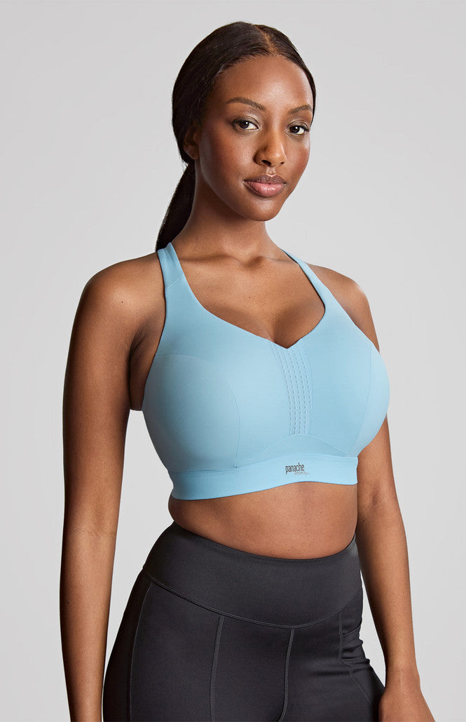 Panache | Endurance Non Padded Wired Sports Bra | Sky Blue