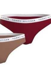Tommy Hilfiger | 3 Pack Bikini Brief | Rouge / Oat
