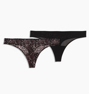 Puma | 2 Pack Animal Mesh Strings | Black Combo