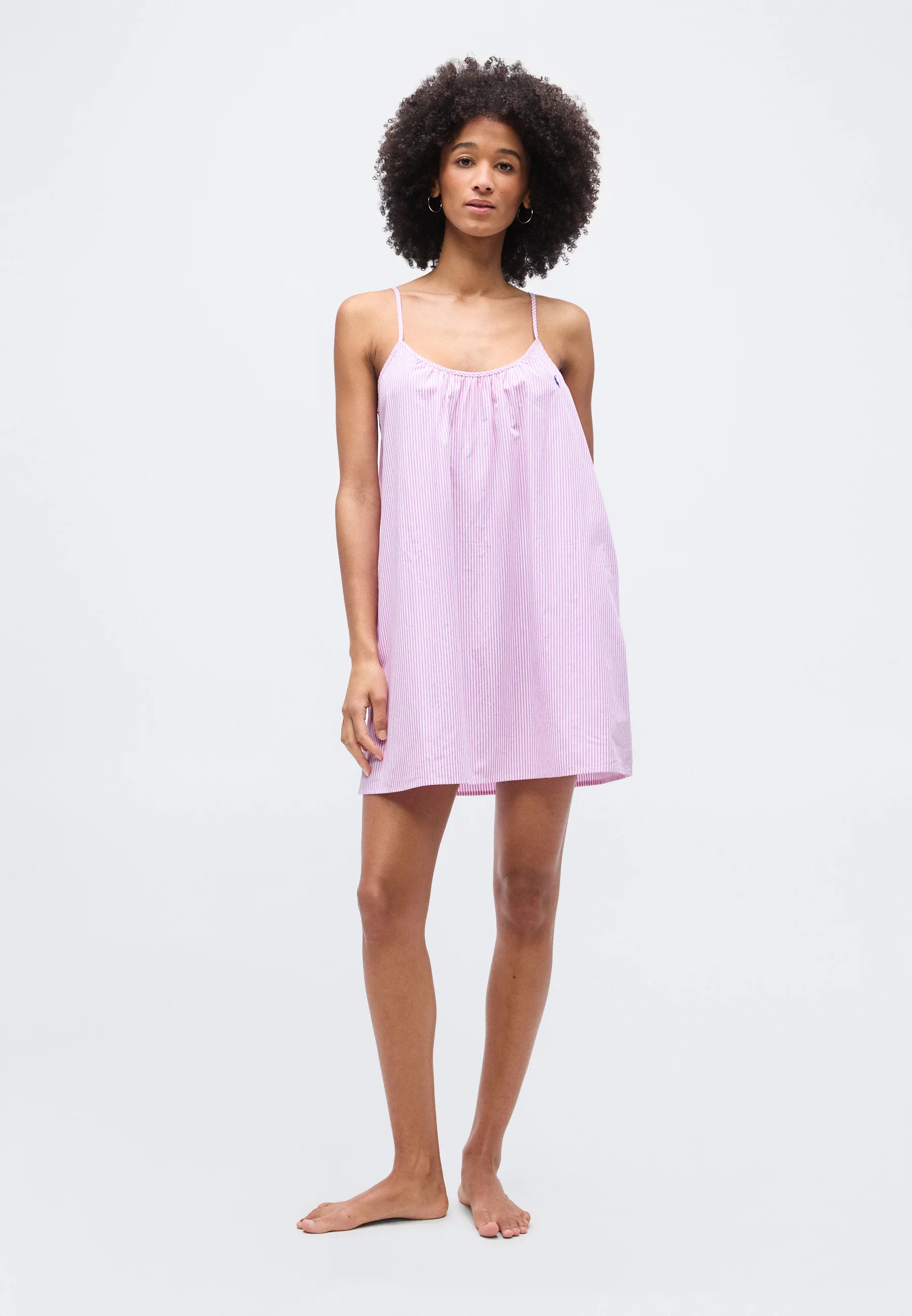 Ralph Lauren | Poplin Sleep Dress | Violet Meadow