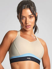 Panache | Boundless Non Wired Sports Bra | Chalk/Black
