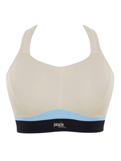Panache | Boundless Non Wired Sports Bra | Chalk/Black