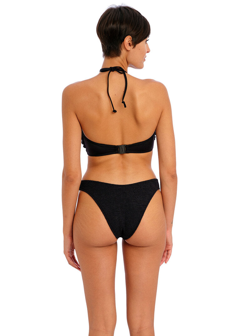Freya | Ibiza Waves Bandeau | Black