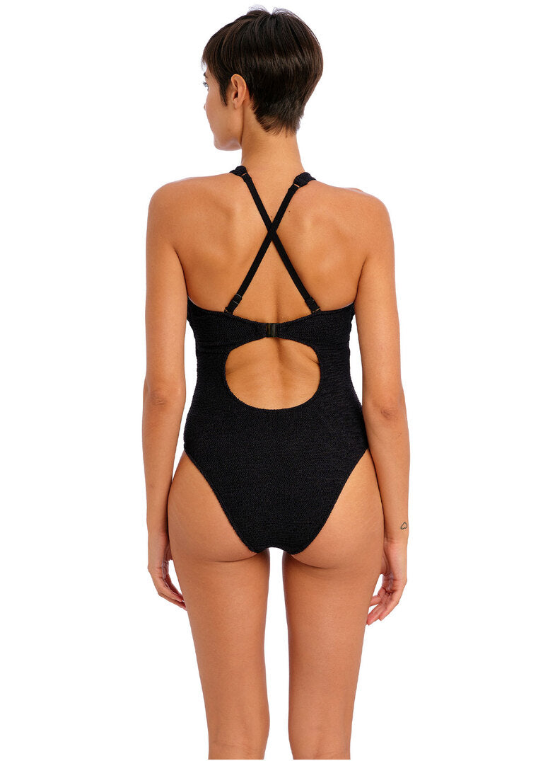Freya | Ibiza Waves Swimsuit | Black