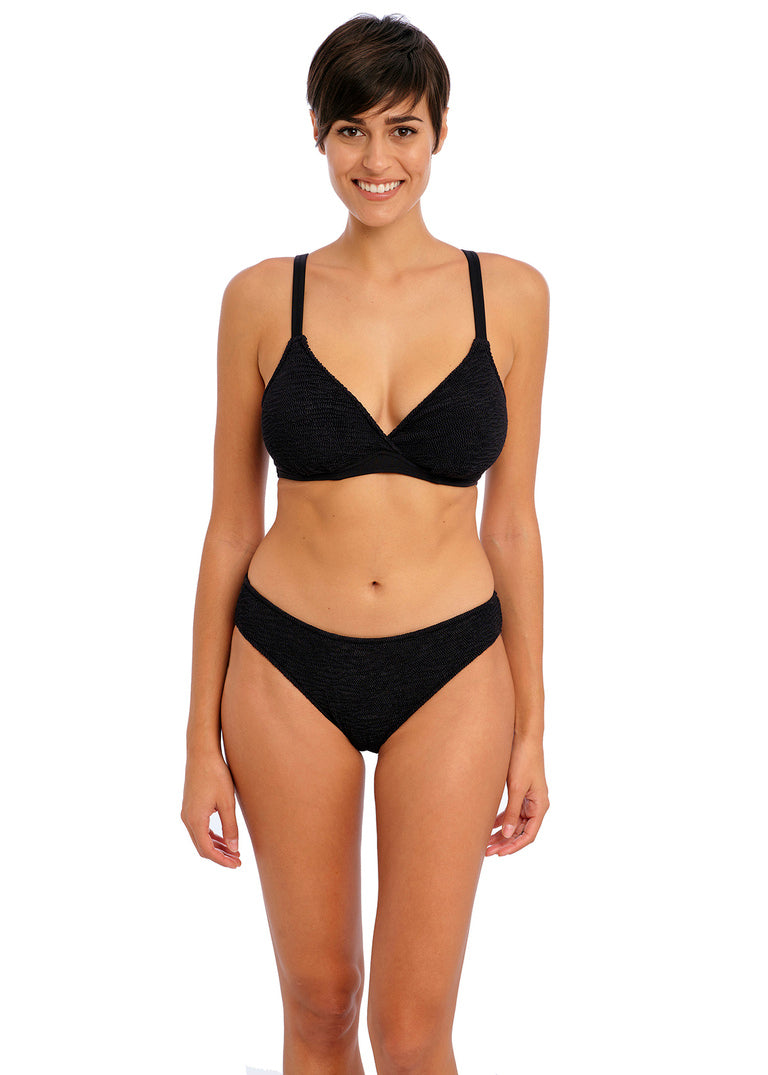 Freya | Ibiza Waves Bikini Brief | Black
