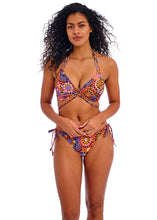 Load image into Gallery viewer, Freya | Santiago Nights Halter Bikini Top | Multi
