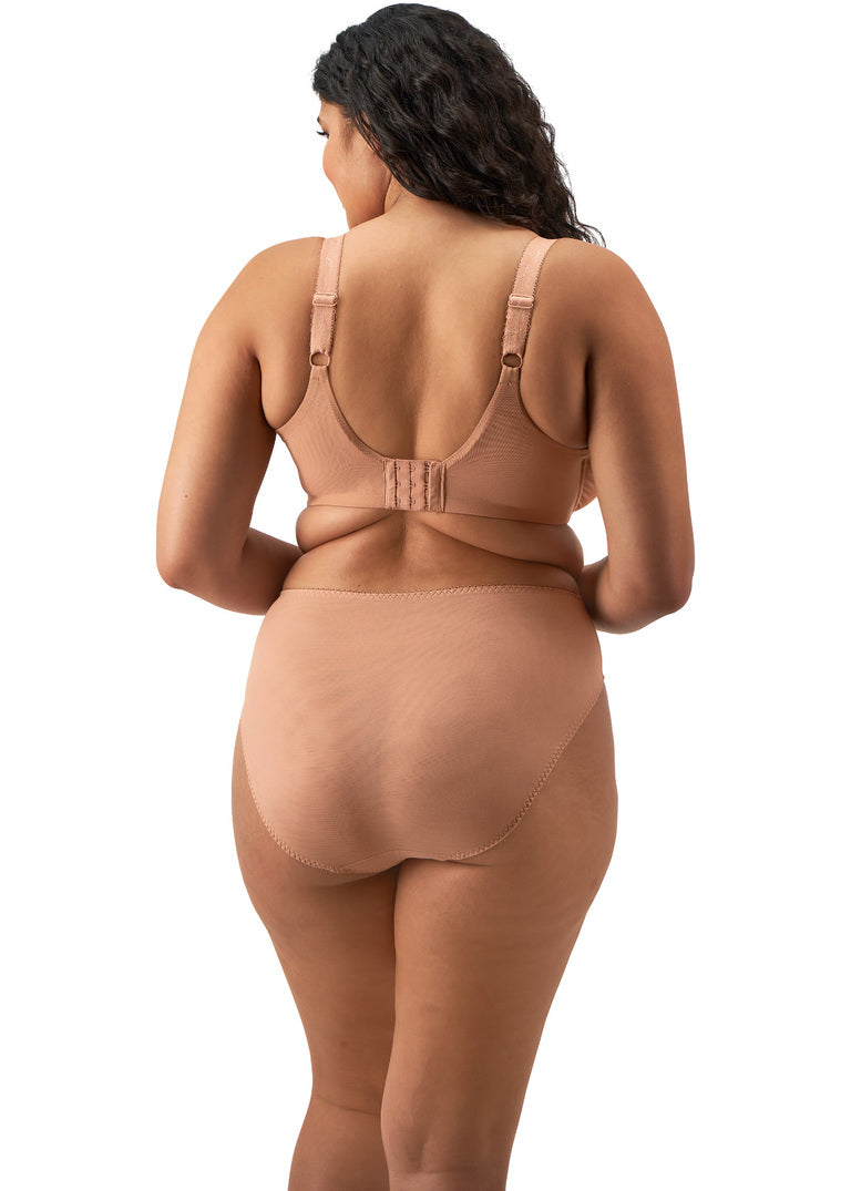 Elomi | Zarla High Leg Brief | Cafe Au Late