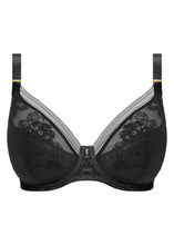 Load image into Gallery viewer, Fantasie | Fusion Lace Padded Plunge Bra | Black
