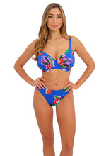 Load image into Gallery viewer, Fantasie | Halkidiki Mid Rise Bikini Brief | Blue
