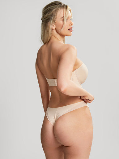 Cleo | Faith Strapless | Latte