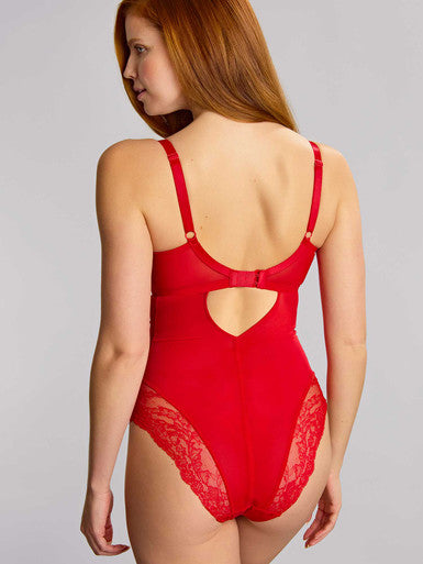 Panache | Ana Bodysuit | Salsa Red