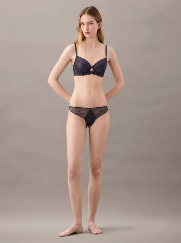 Calvin Klein | Sensual Stretch Lace Thong | Speakeasy