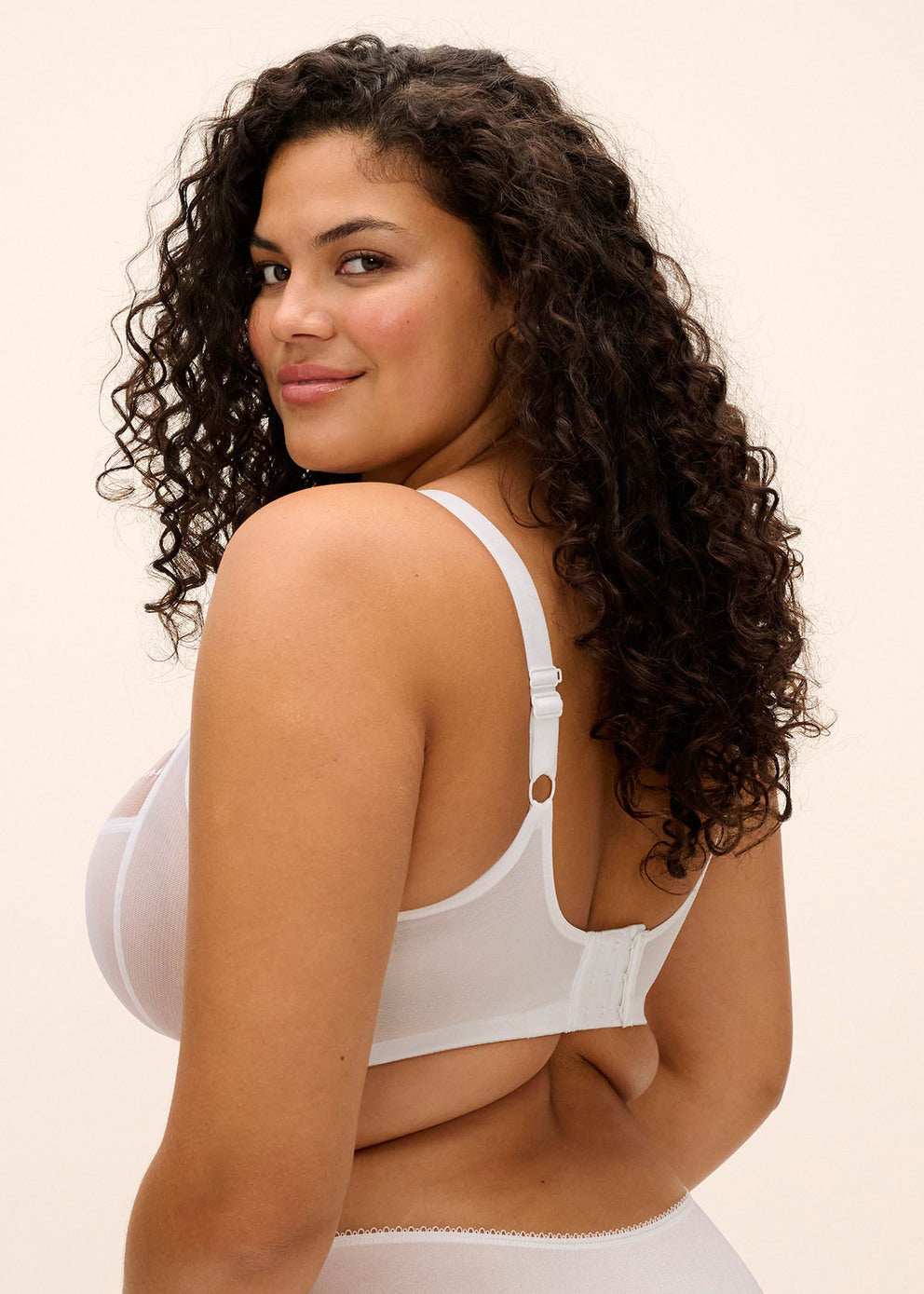 Elomi | Matilda Underwired Plunge Bra | White