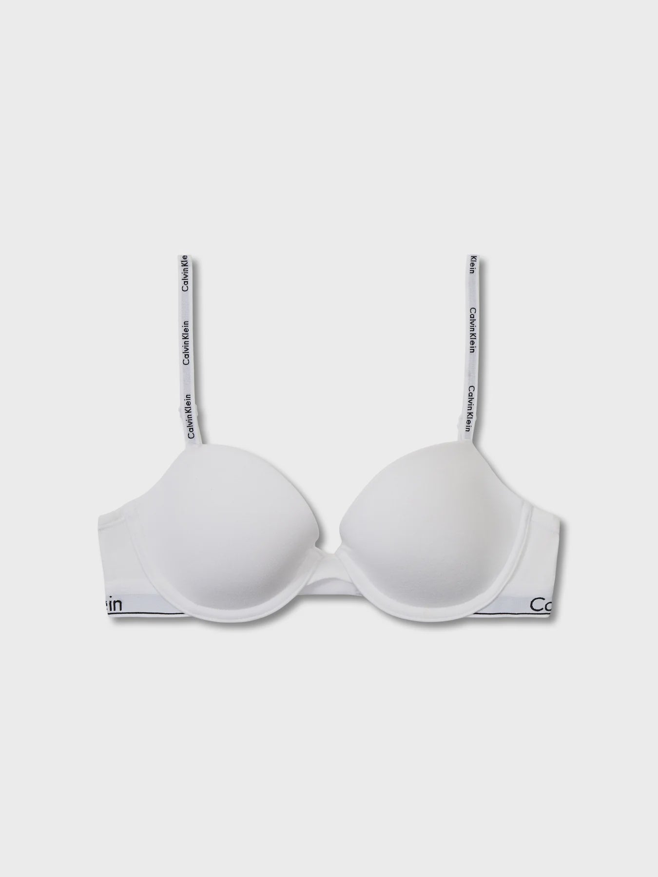 Calvin Klein | Icon Cotton Modal Lightly Lined Demi Bra | White