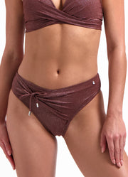 Beachlife | Mid Waist Bikini | Raisin Glitter