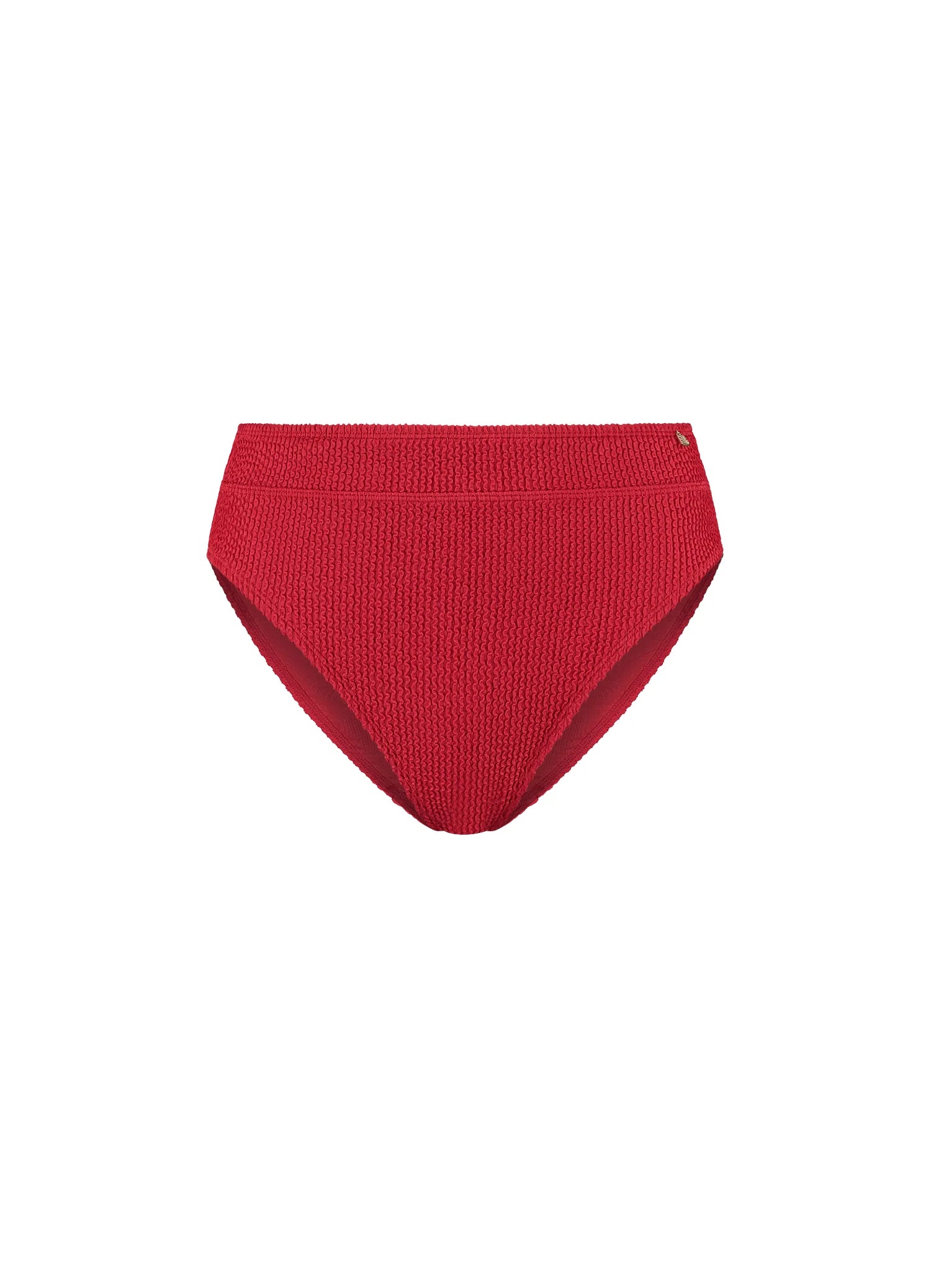Beachlife | High Waist Bikini Bottom | Lipstick Red