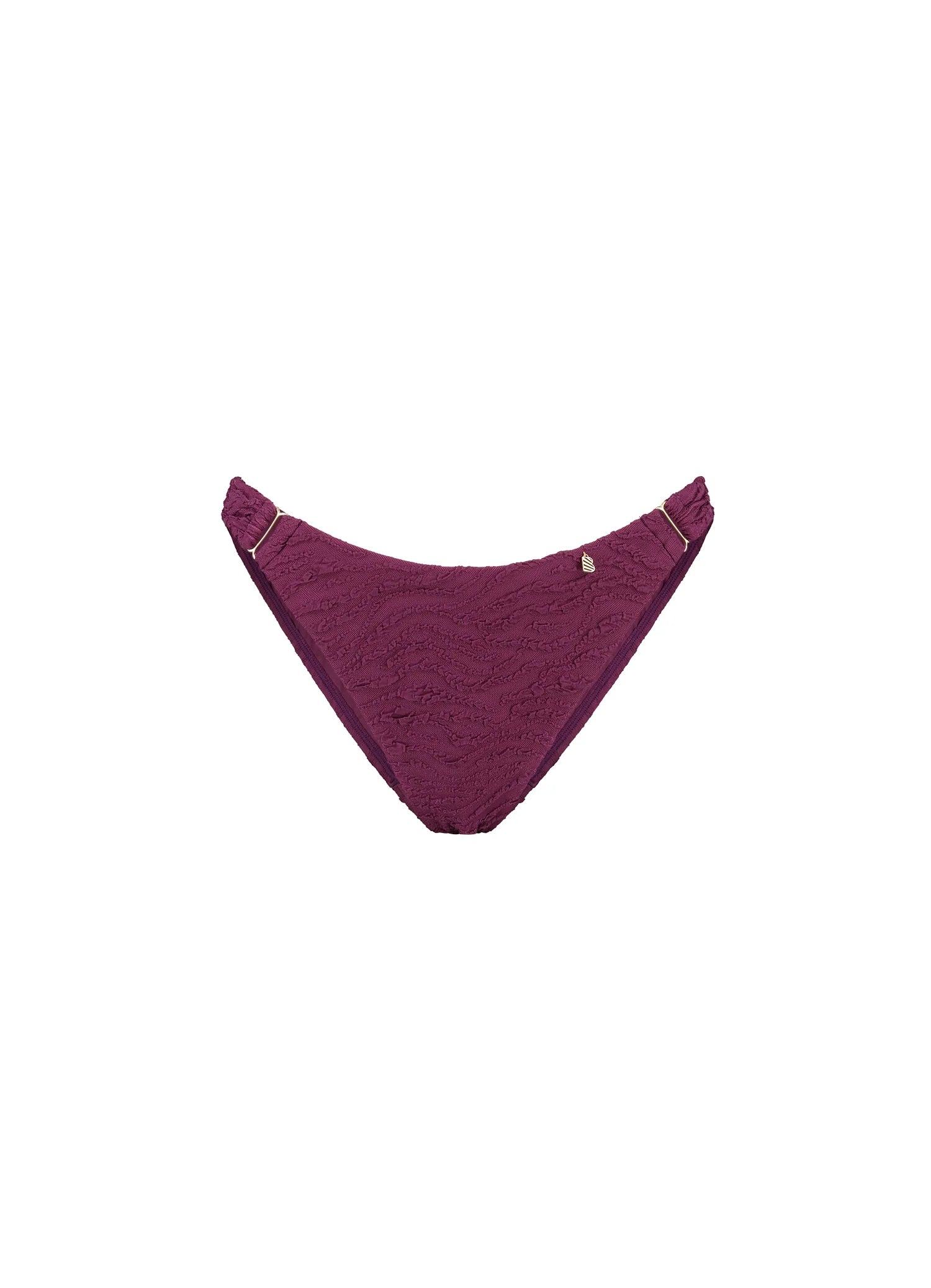 Beachlife | High Leg Bikini Bottom | Bright Plum