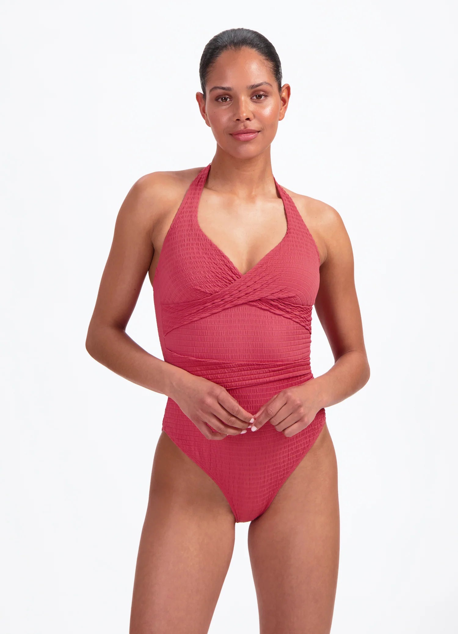 Beachlife | Wrap Swimsuit | Berry