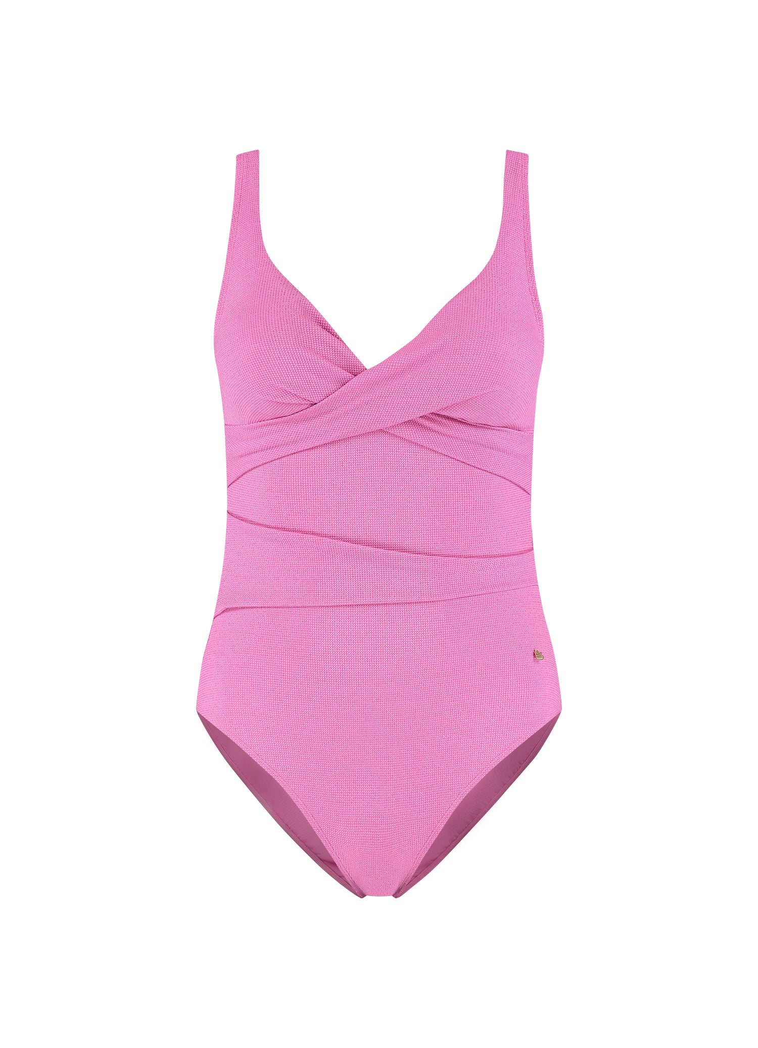 Beachlife | Wrap Swimsuit | Pink Shimmer