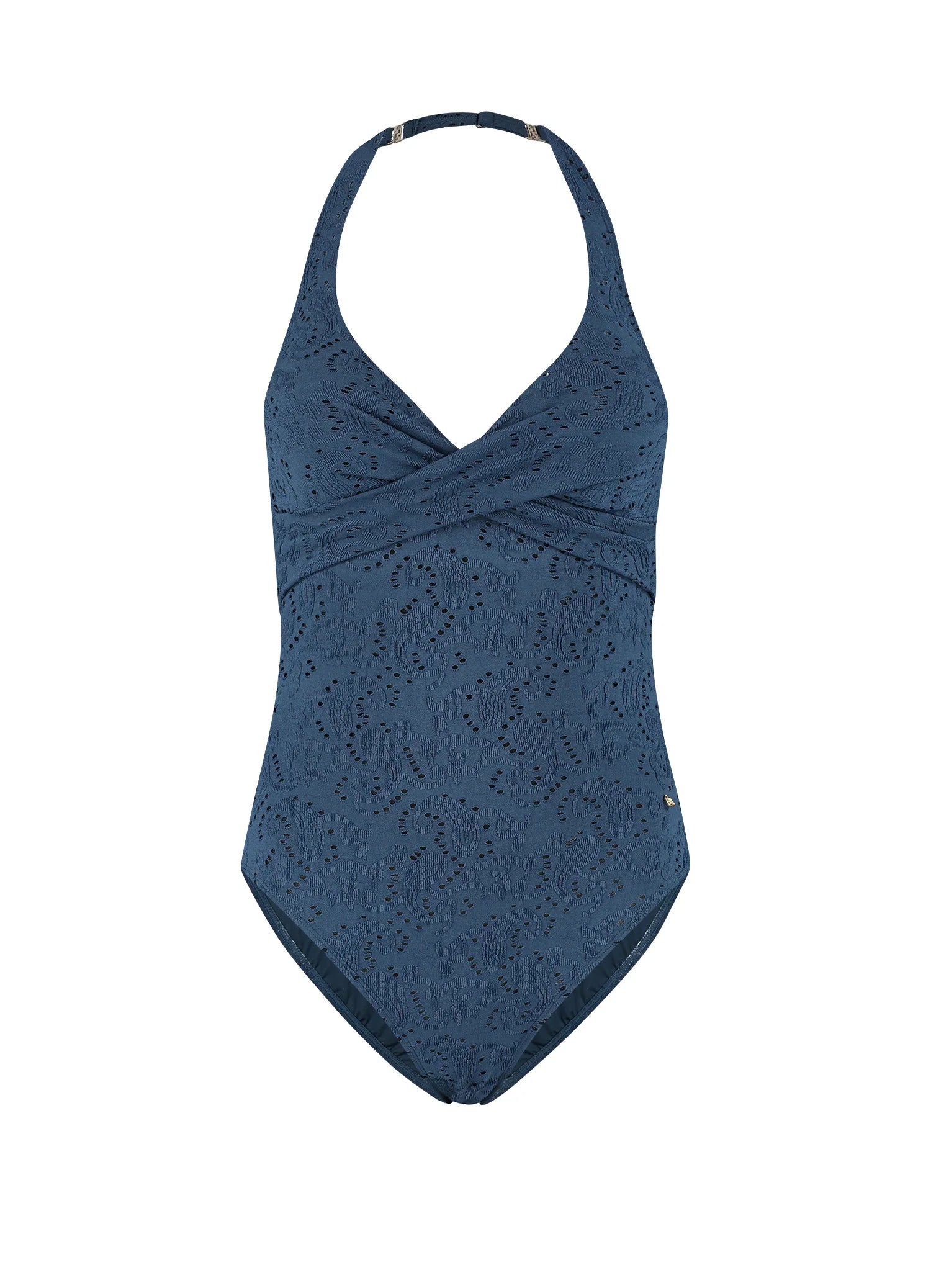 Beachlife | Embroidery Wrap Swimsuit | Nightsky