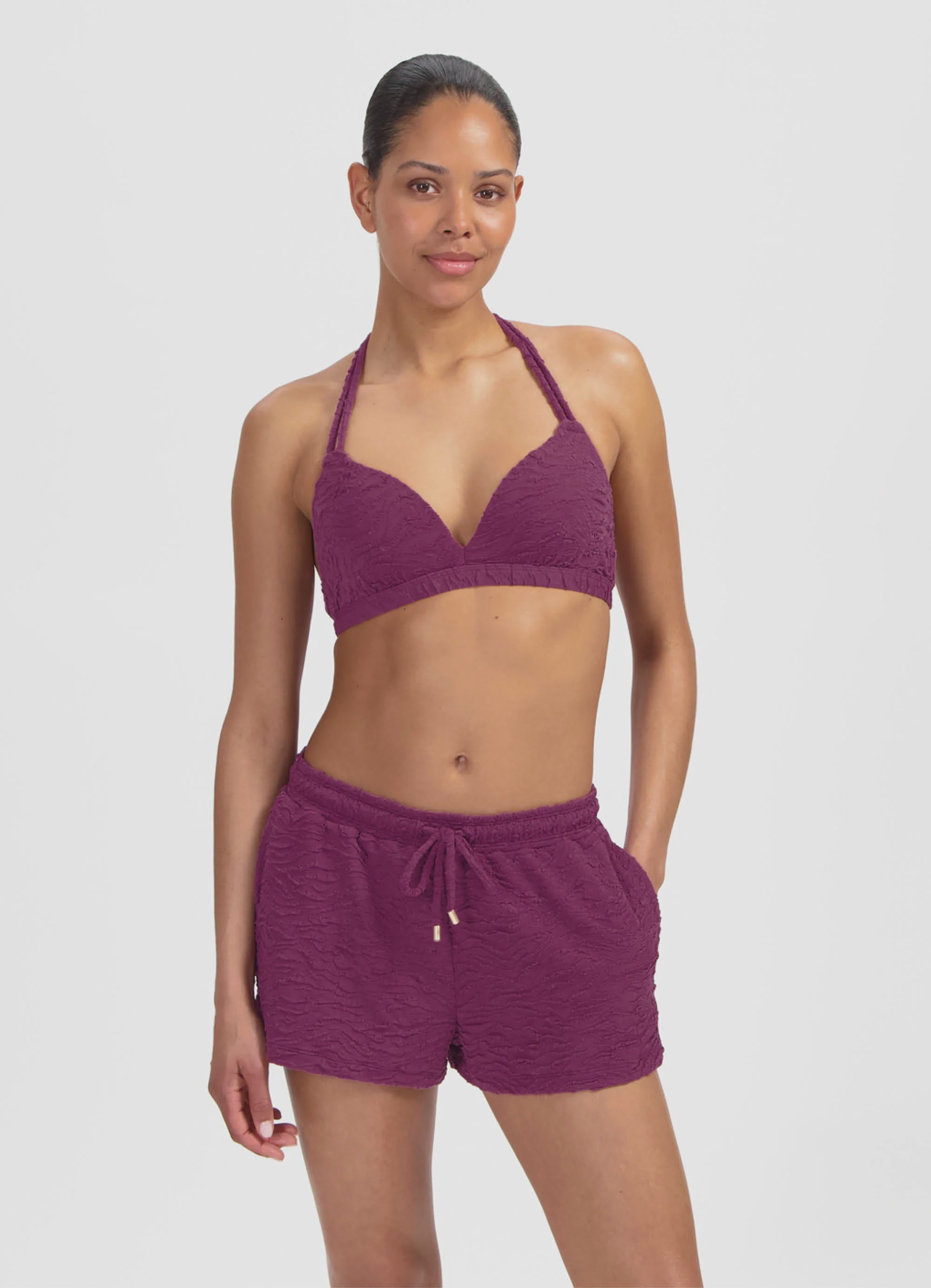 Beachlife | Shorts | Bright Plum