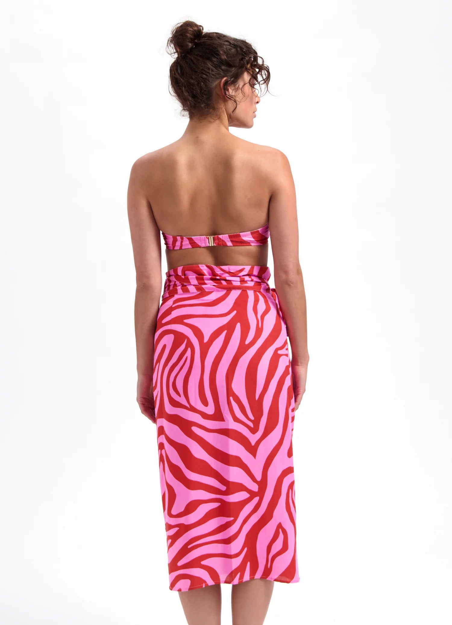 Beachlife | Wrap Skirt | Pink Zebra