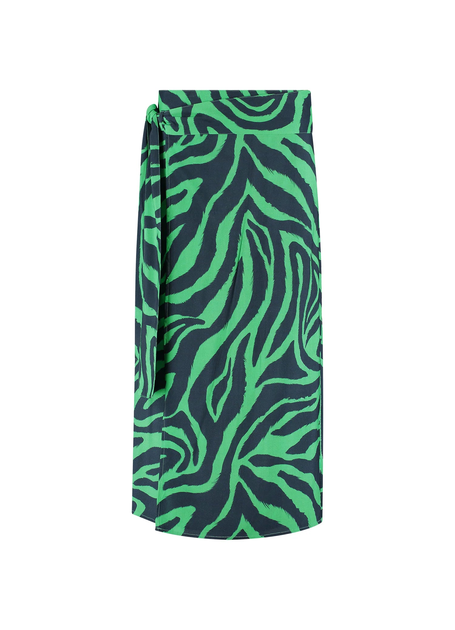 Beachlife | Wrap Skirt | Green Tiger
