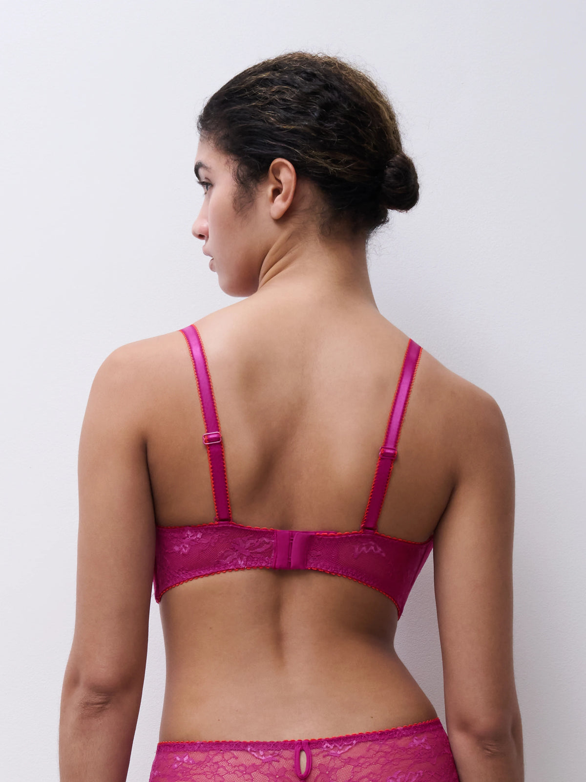 Chantelle|Kiss Wirefree t-shirt bra|Tyrian flame