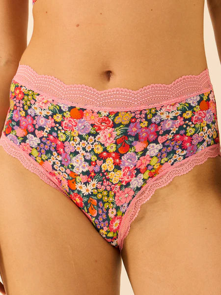 Stripe & Stare | High Rise Four Pack | Botanical Bloom