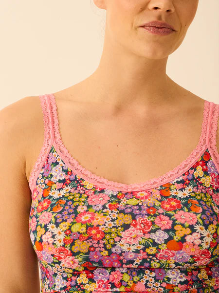 Stripe & Stare | Lace Cami | Botanical Bloom