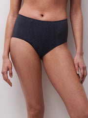 Chantelle | Norah High Waisted Full Brief | Ultramarine