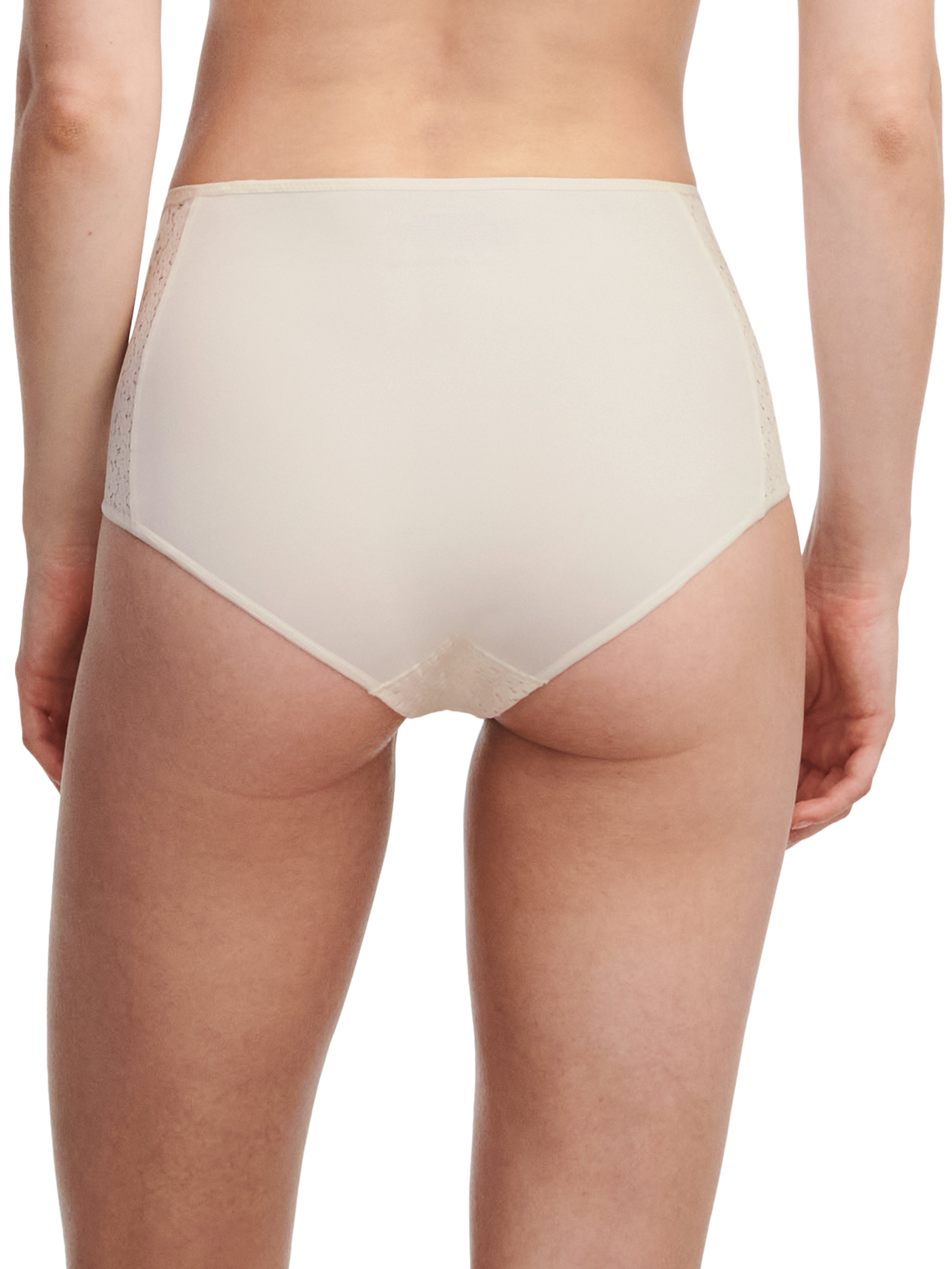 Chantelle | Norah High Waist Brief | Pearl