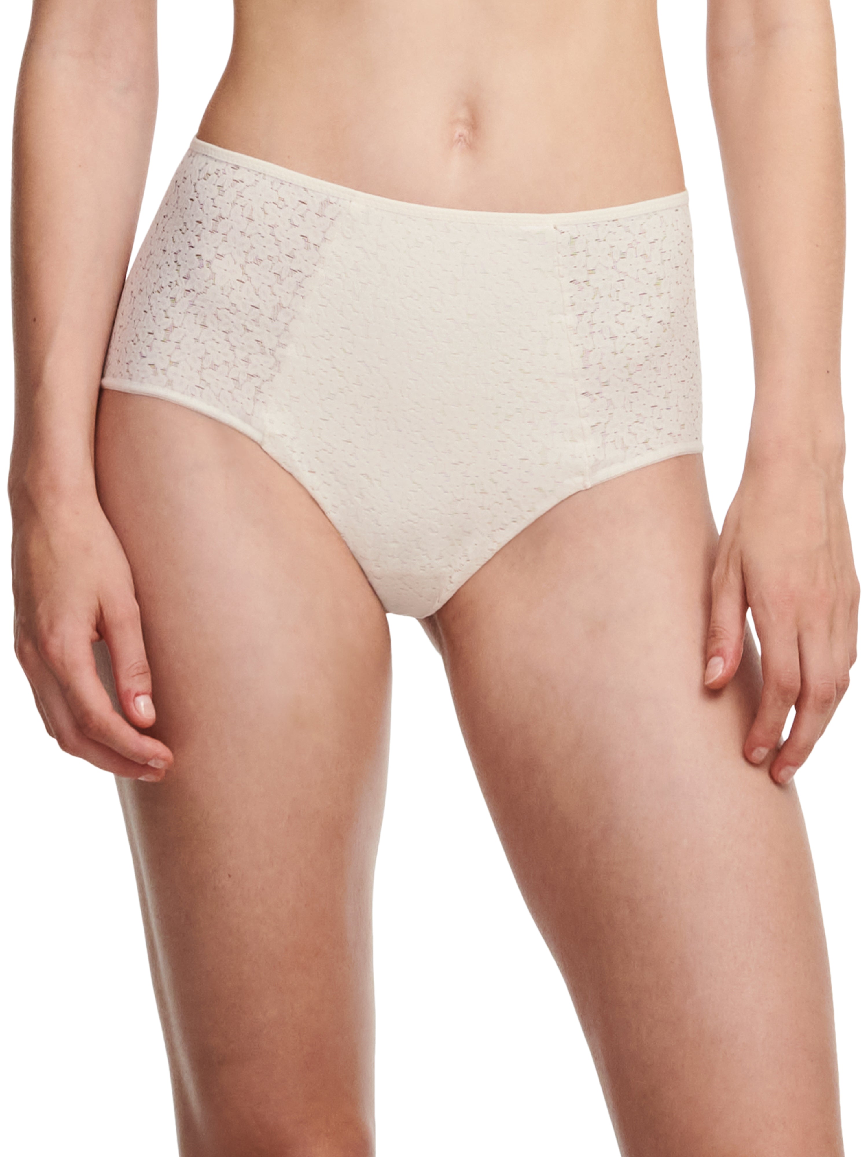 Chantelle | Norah High Waist Brief | Pearl