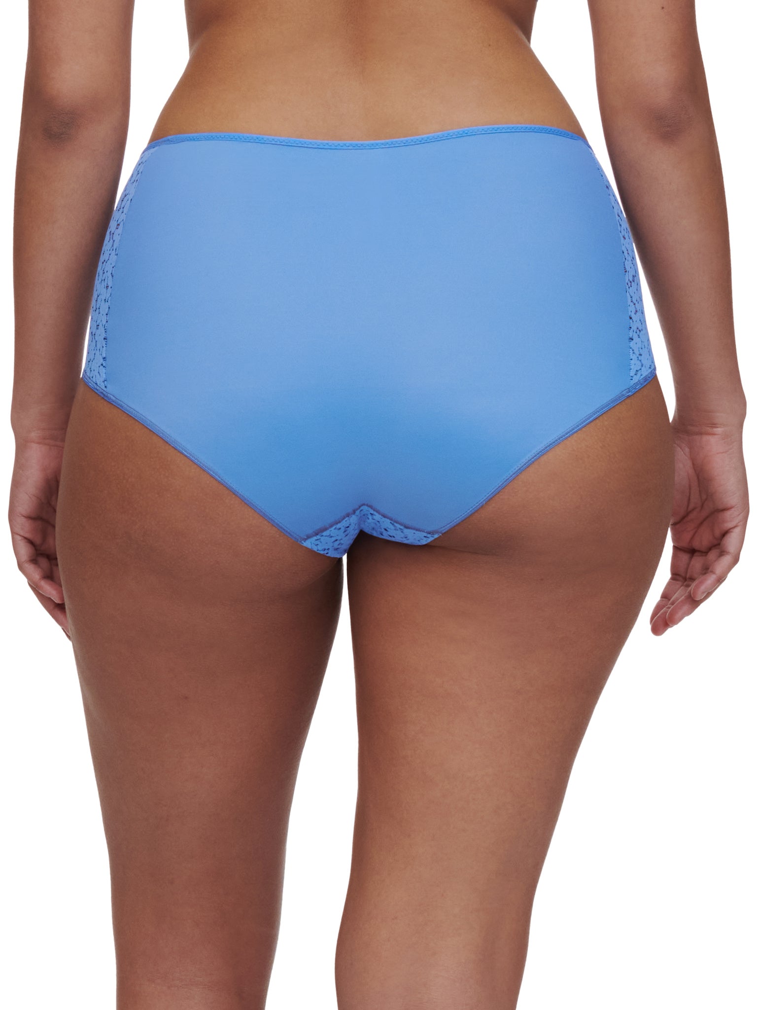 Chantelle | Norah High Waisted  Full Brief | Antoinette Blue