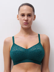 Chantelle | Norah Wirefree Support Bra | Oriental Green