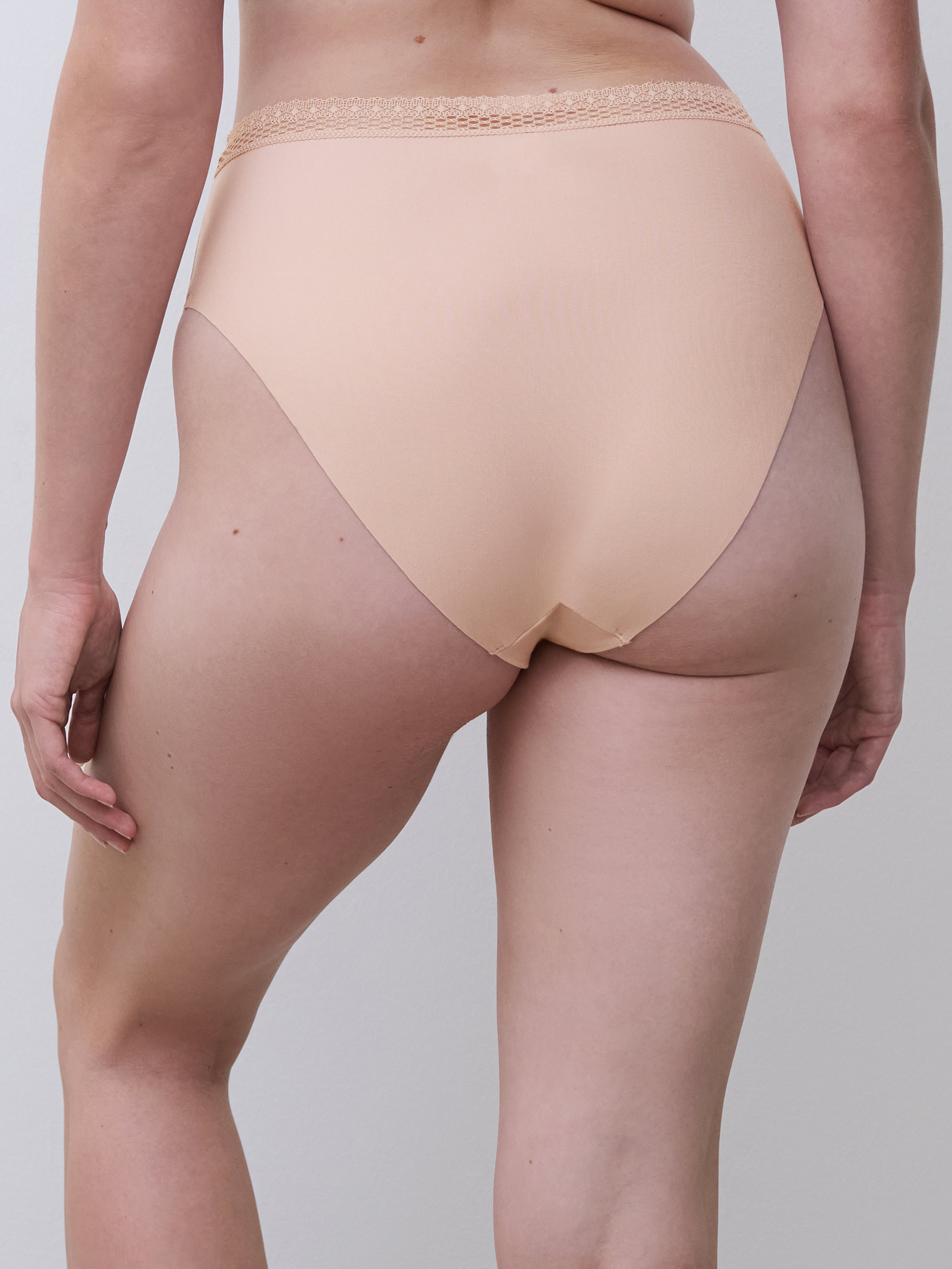 Chantelle | Cozy Chic High Cut Brief | Clay Nude
