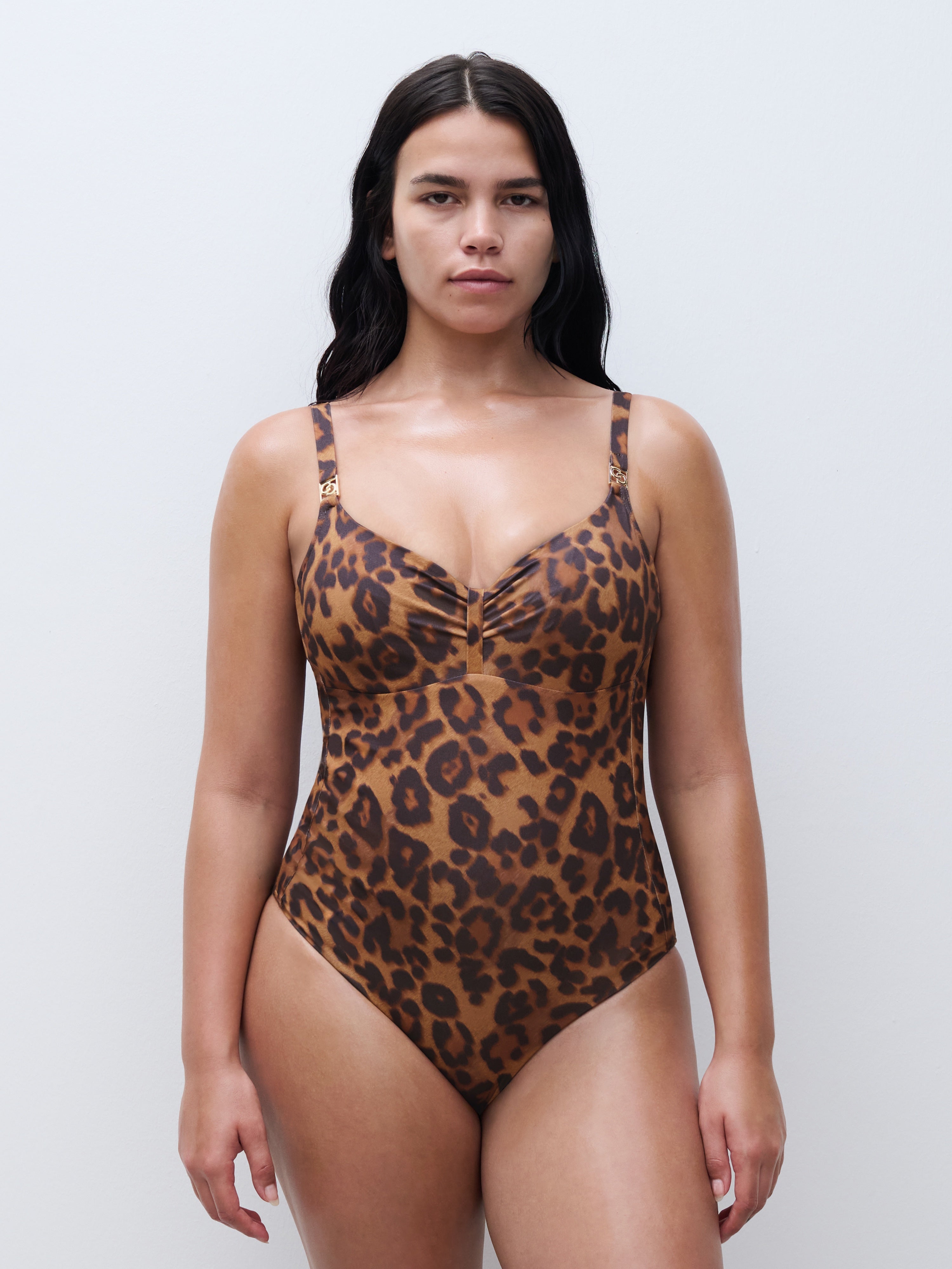 Chantelle | Sauvage Covering UW Swimsuit | Wild Leopard