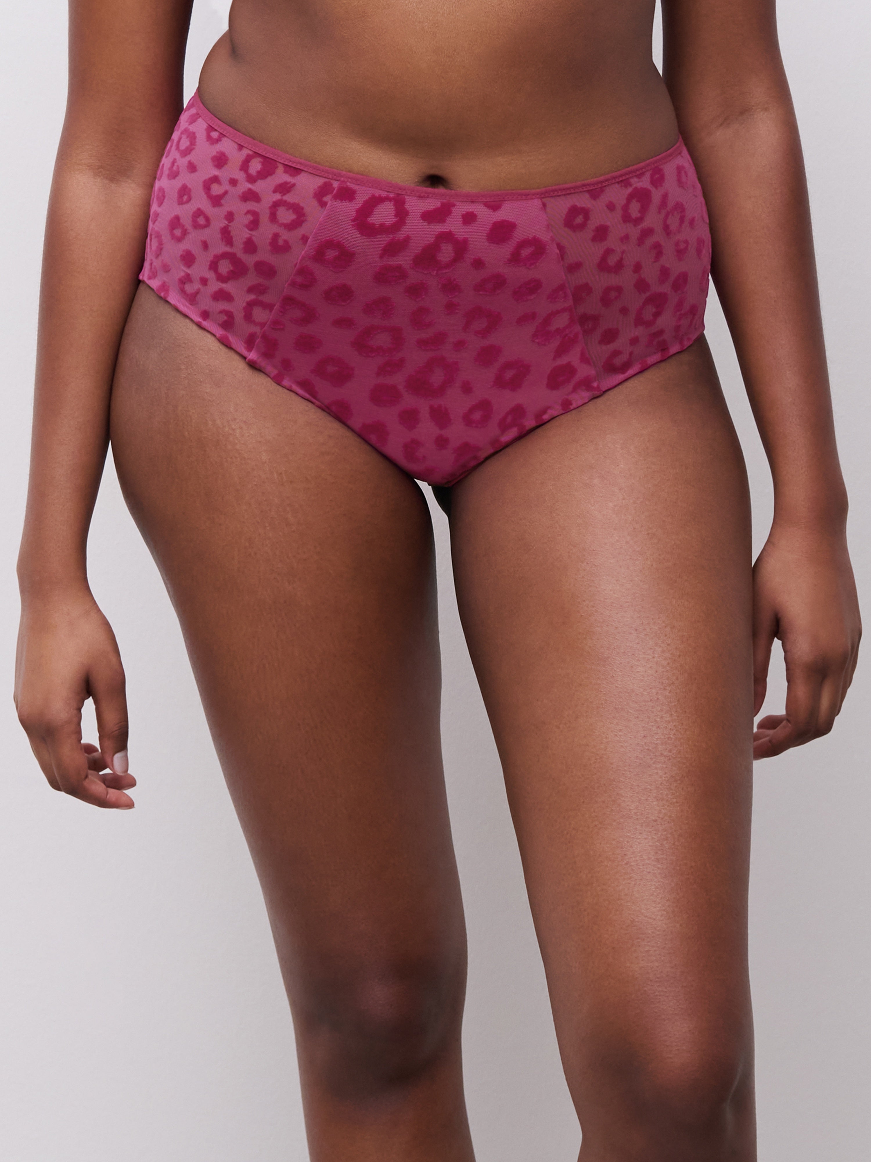 Chantelle Pulp | Girls High Waist Full Brief | Fuchsia