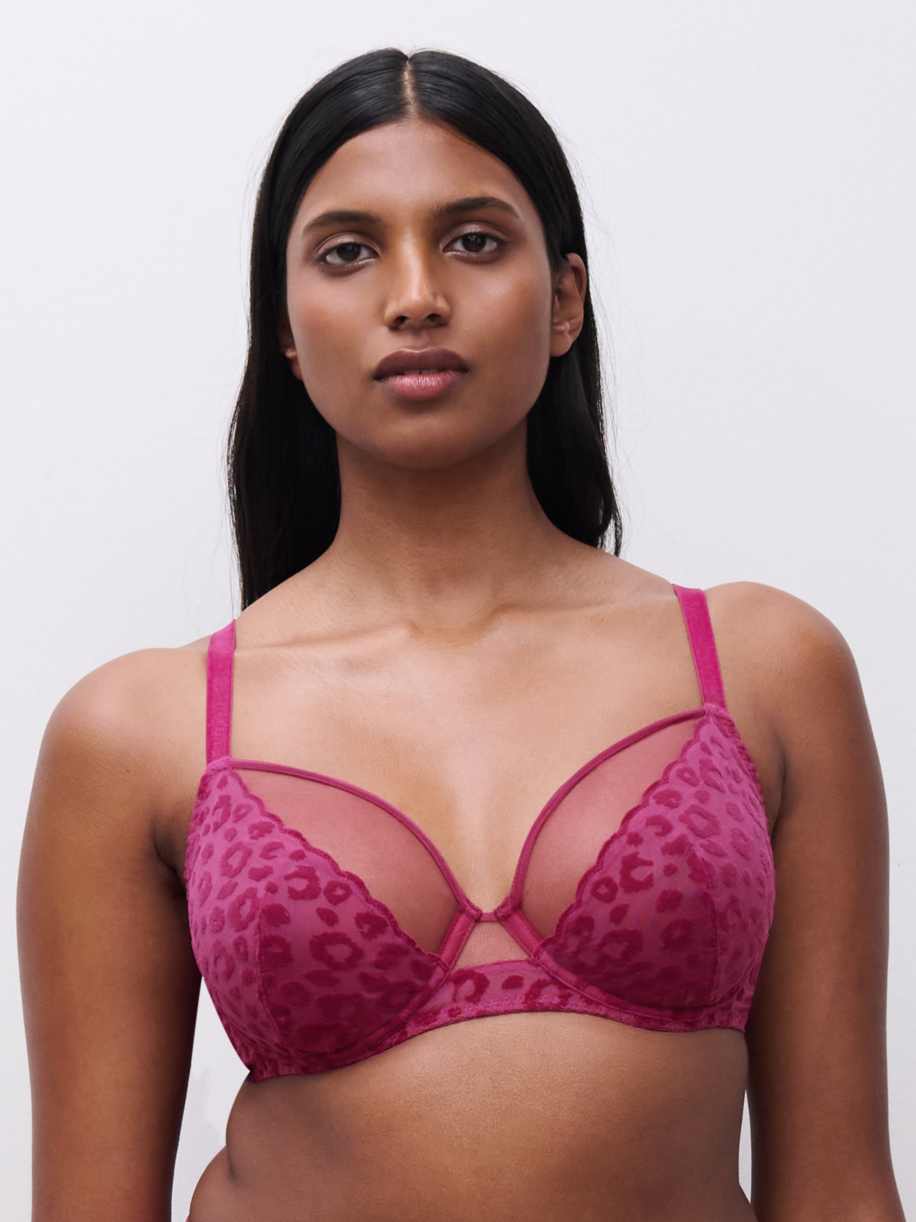 Chantelle Pulp | Girls Covering Underwired Bra | Fuchsia