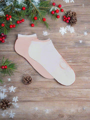 Calvin Klein | Sneaker Socks 2 Pairs | Pink