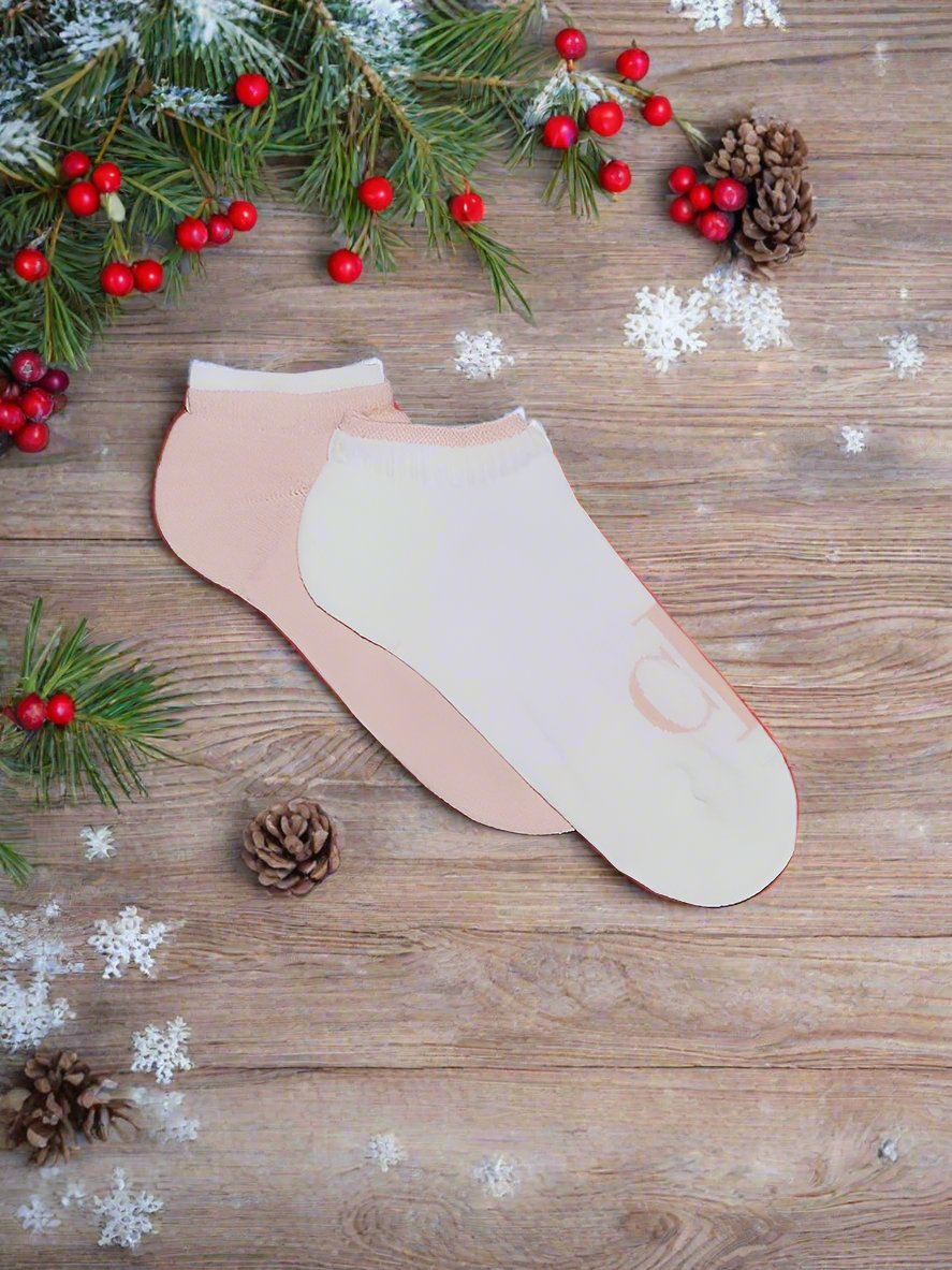 Calvin Klein | Sneaker Socks 2 Pairs | Pink