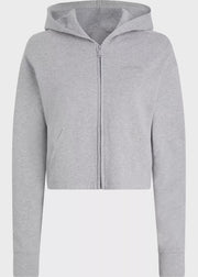 Calvin Klein | Modern Terry Full Zip Hoodie | Grey Heather