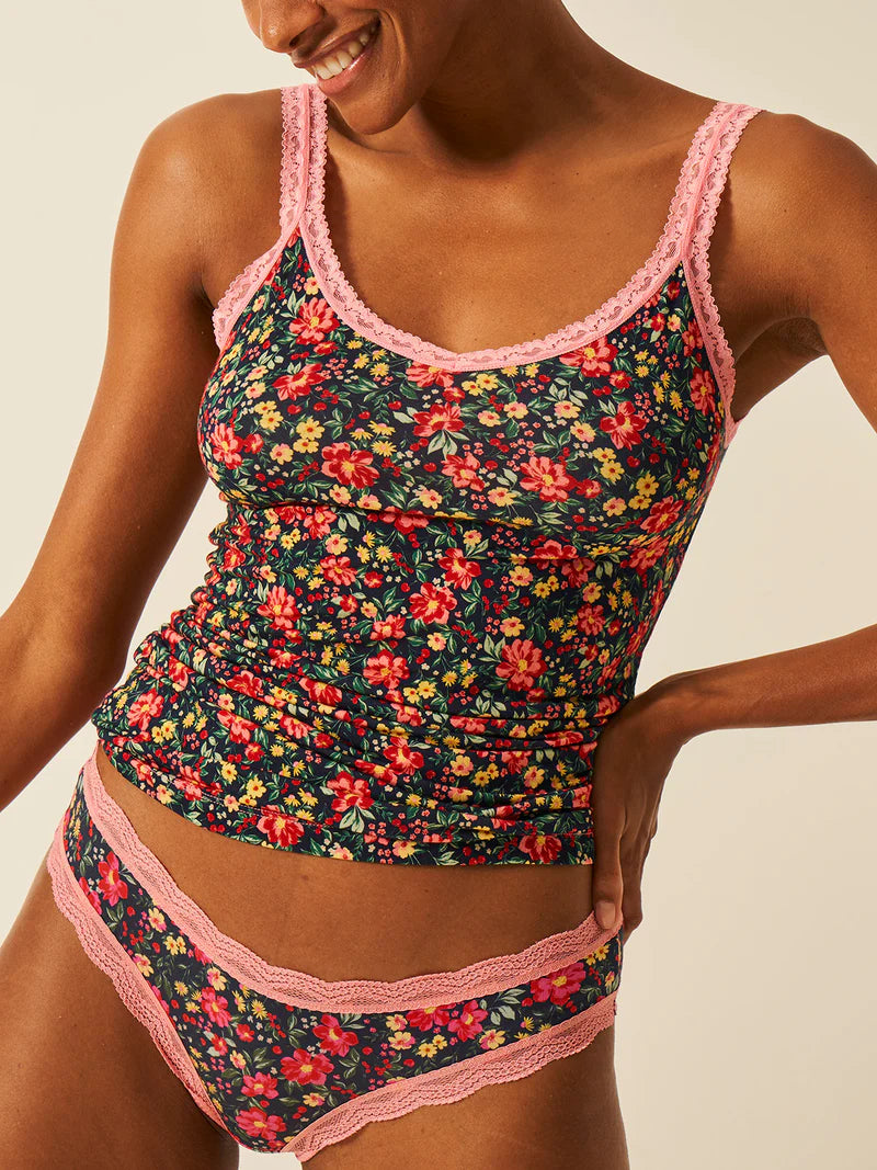 Stripe & Stare | Lace Cami | Cherry Bloom