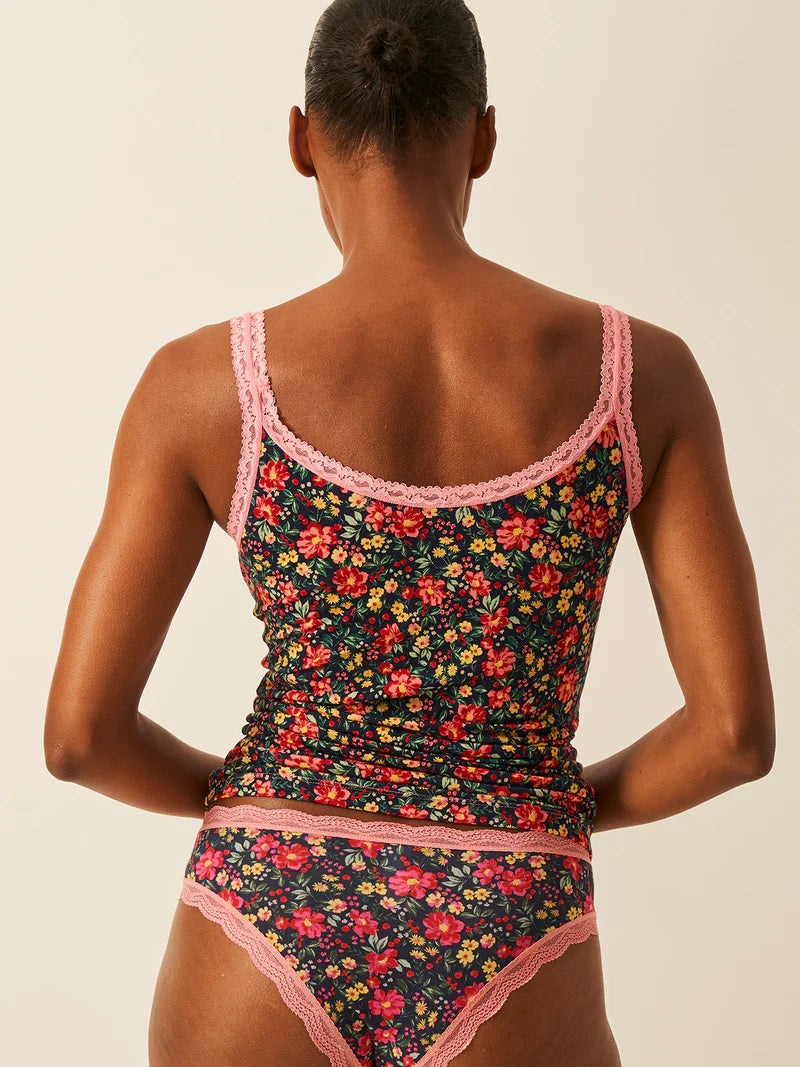 Stripe & Stare | Lace Cami | Cherry Bloom