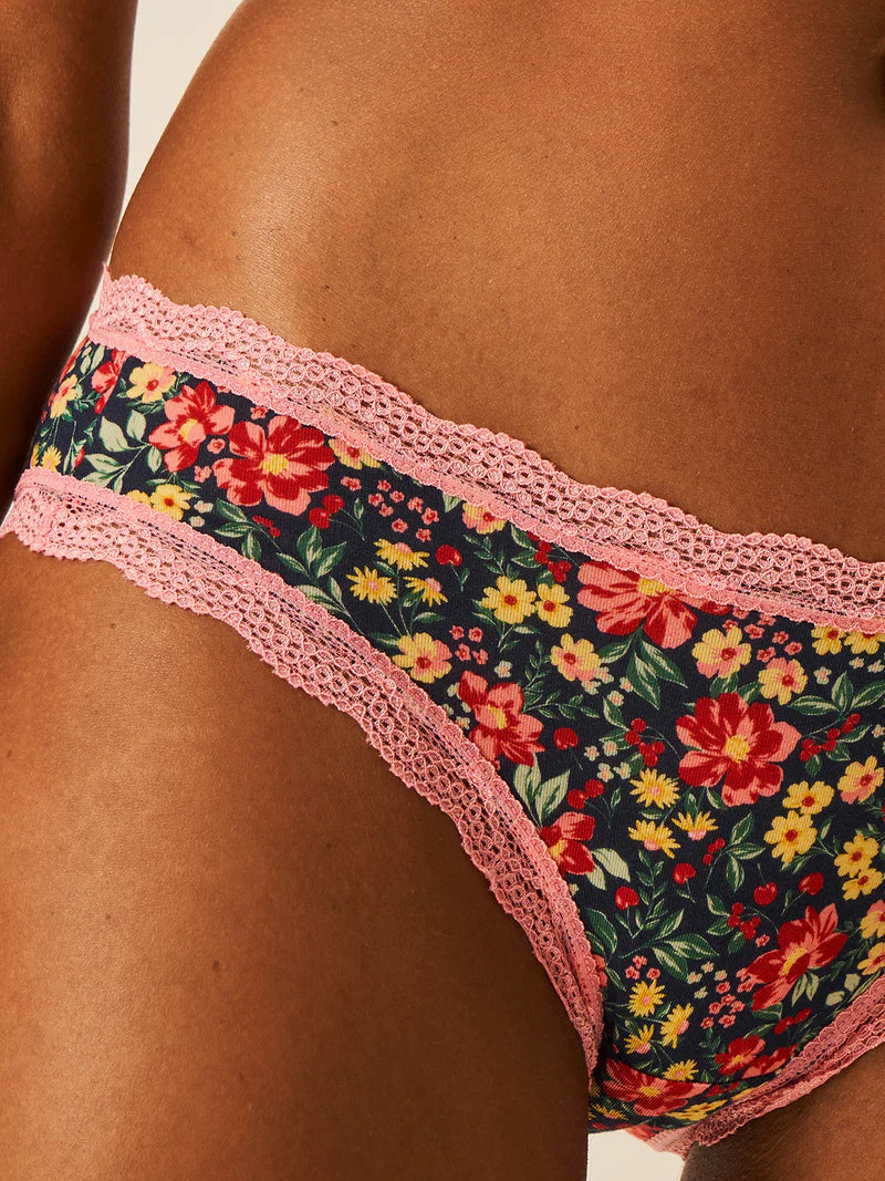 Stripe & Stare | The Original Knicker Four Pack | Cherry Bloom