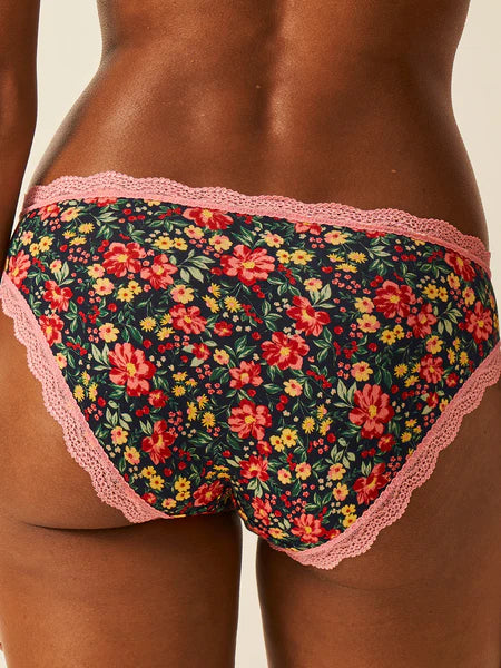 Stripe & Stare | The Original Knicker Four Pack | Cherry Bloom