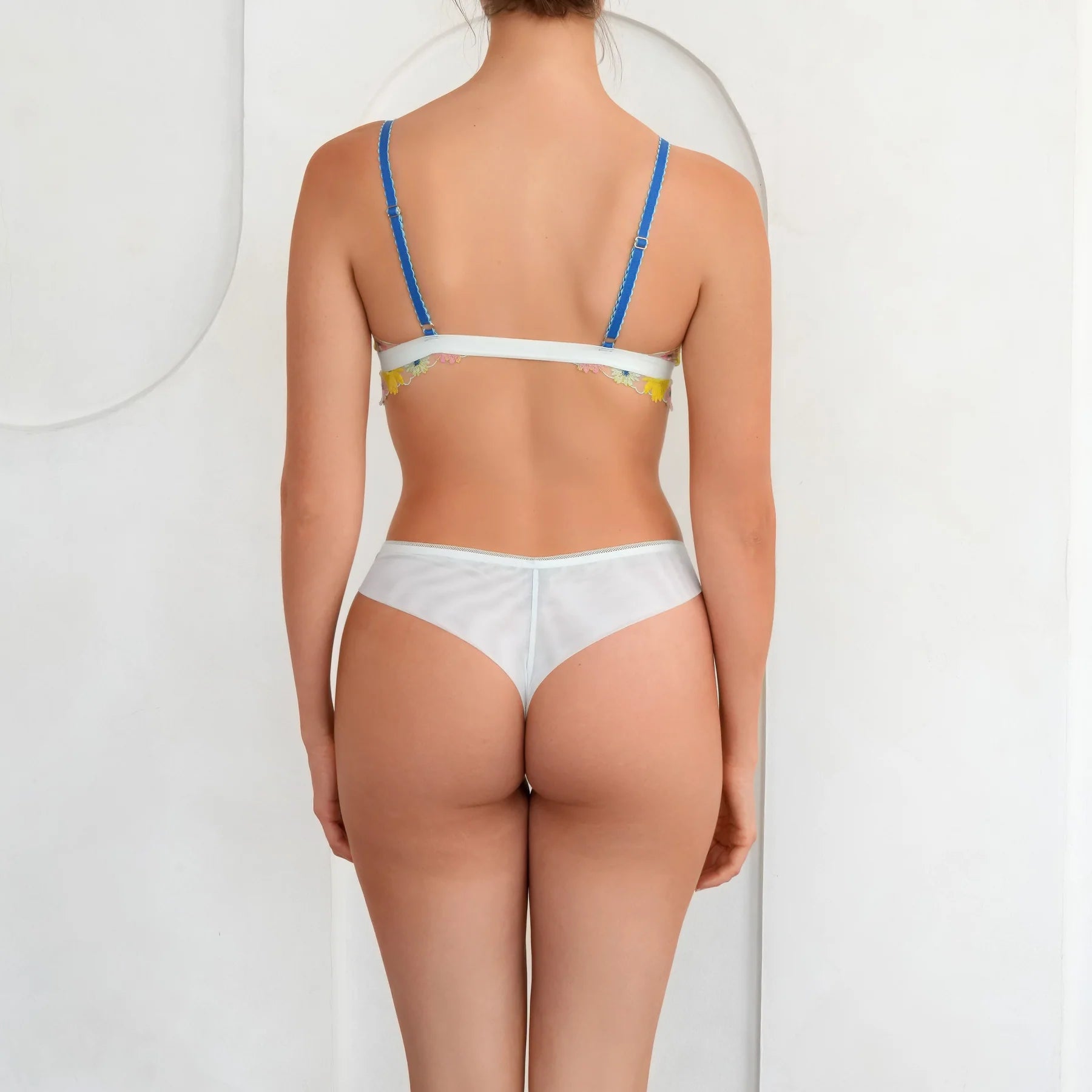 Huit | Danse Des Fleurs Bralette | Mint