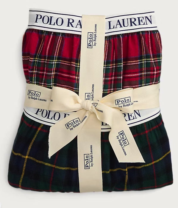 Polo Ralph Lauren | Plaid Flannel Sleep Trouser 2-Pack | Polo Tartan/Stuart