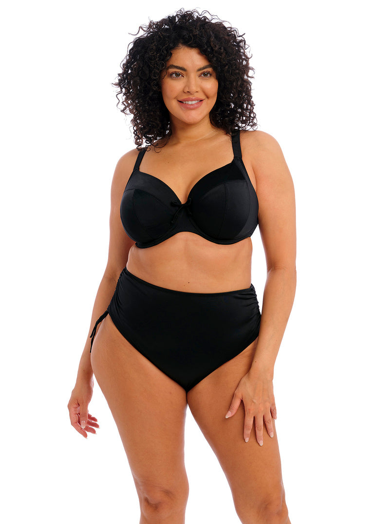 Elomi | Plain Sailing Adjustable Bikini Brief | Black
