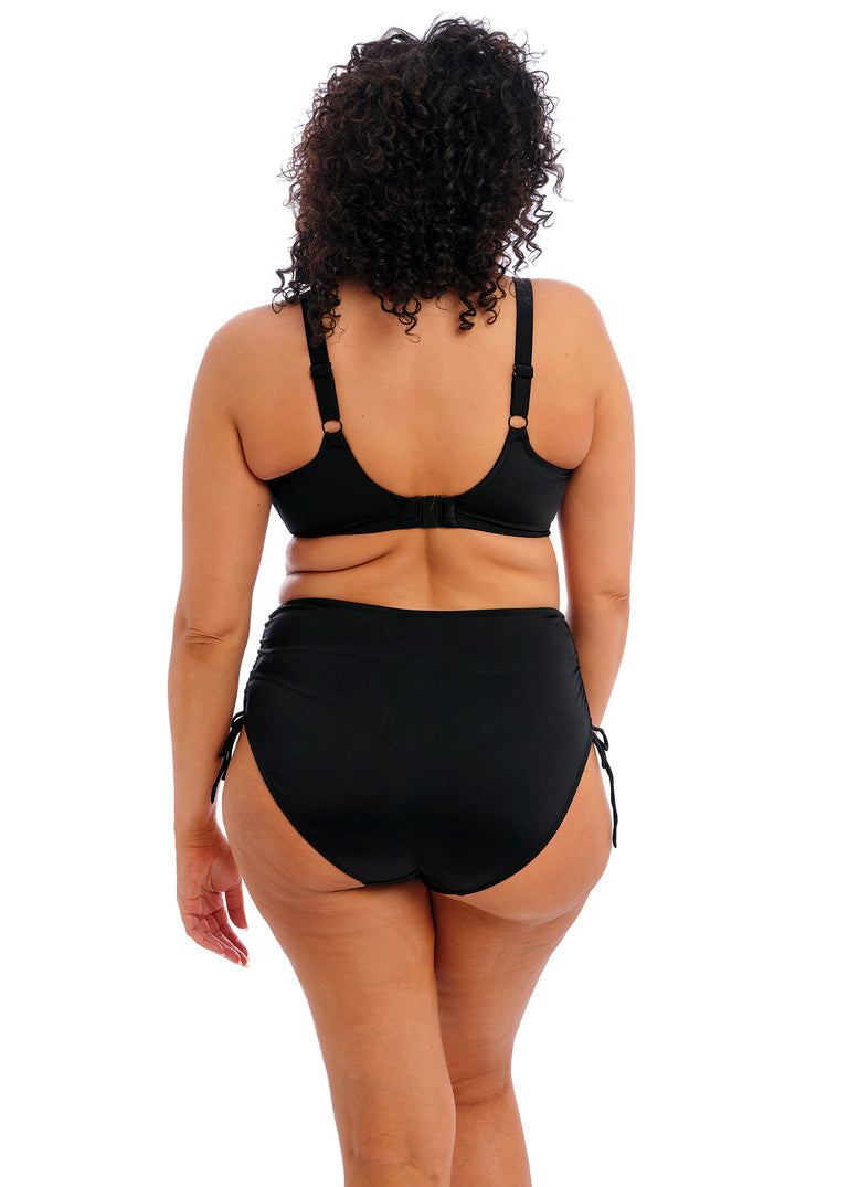 Elomi | Plain Sailing Adjustable Bikini Brief | Black